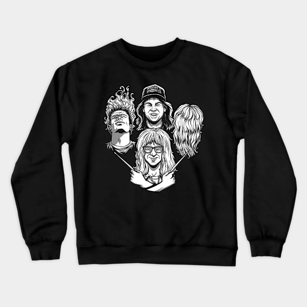 Not Worthy Rhapsody Crewneck Sweatshirt by Punksthetic